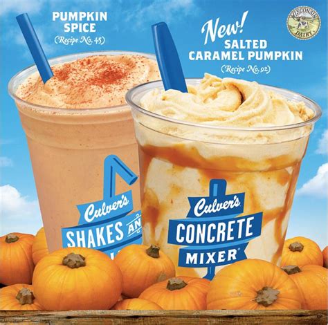 culver's salted caramel pumpkin concrete mixer|culver's pumpkin cement mixer review.